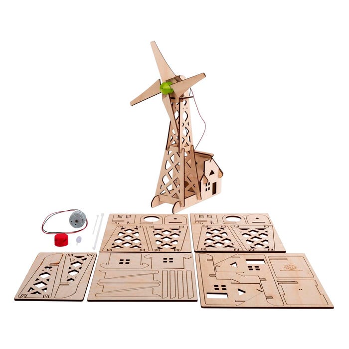BrainStorm STEM Education Wind Turbine STEM Kit