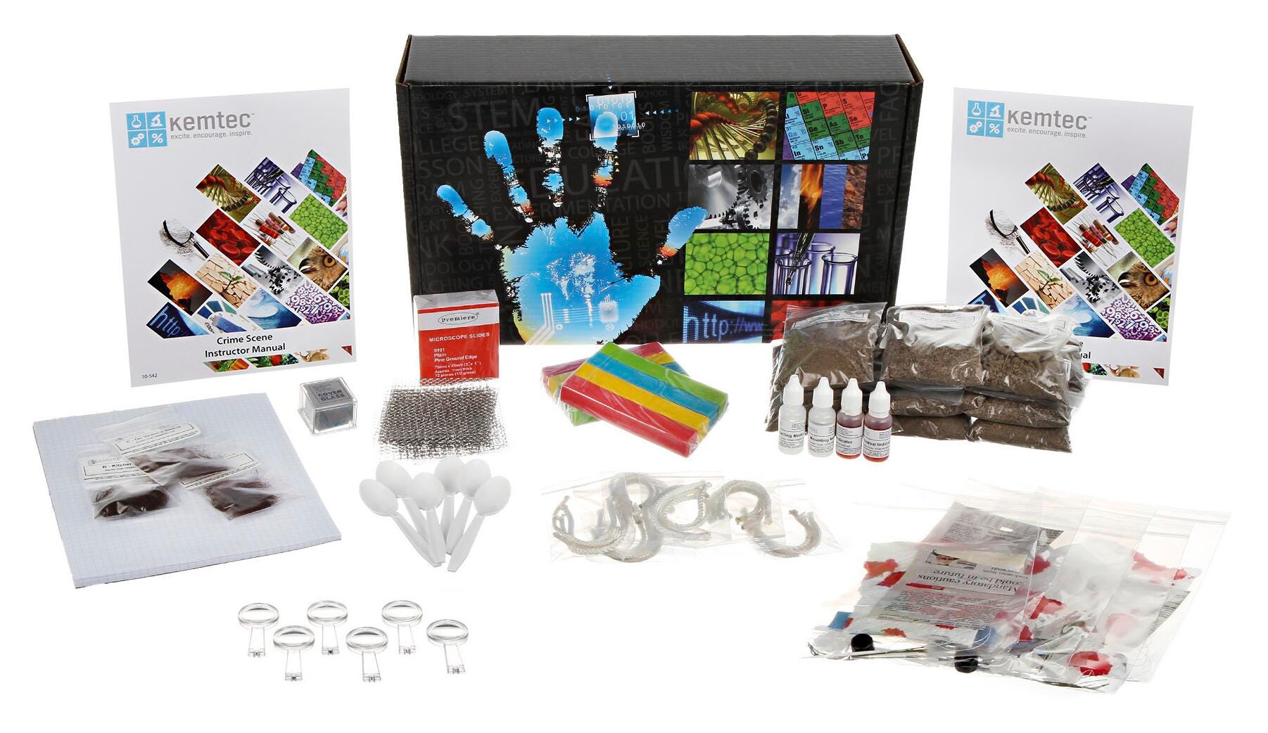 Image for Kemtec Crime Sciene Kit from School Specialty