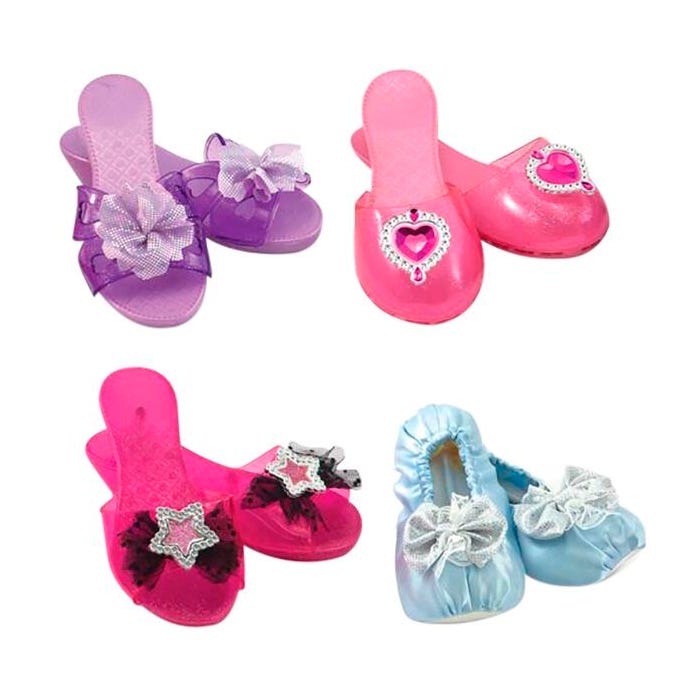 Melissa & Doug Step in Style Dress-Up Shoes, Ages 3 to 5, Set of 4 Pairs