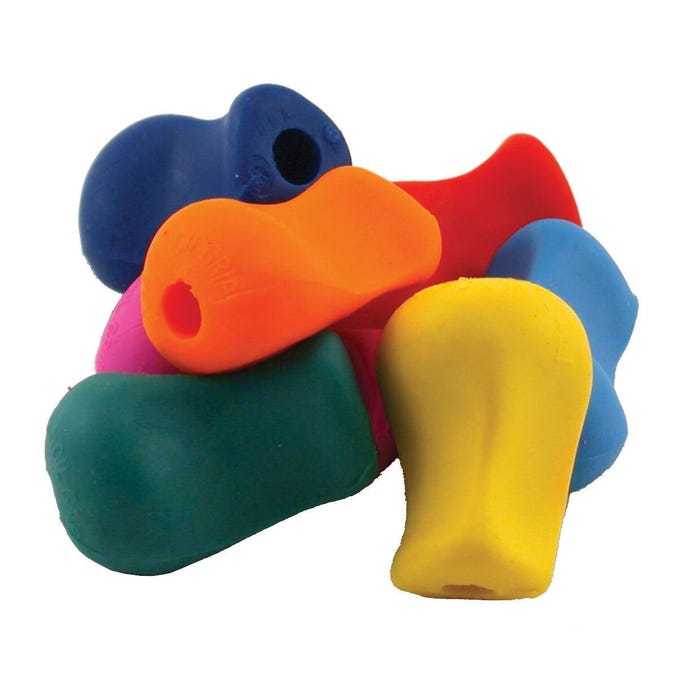 The Pencil Grip Inc Standard Pencil Grips, Assorted Colors, Pack of 25