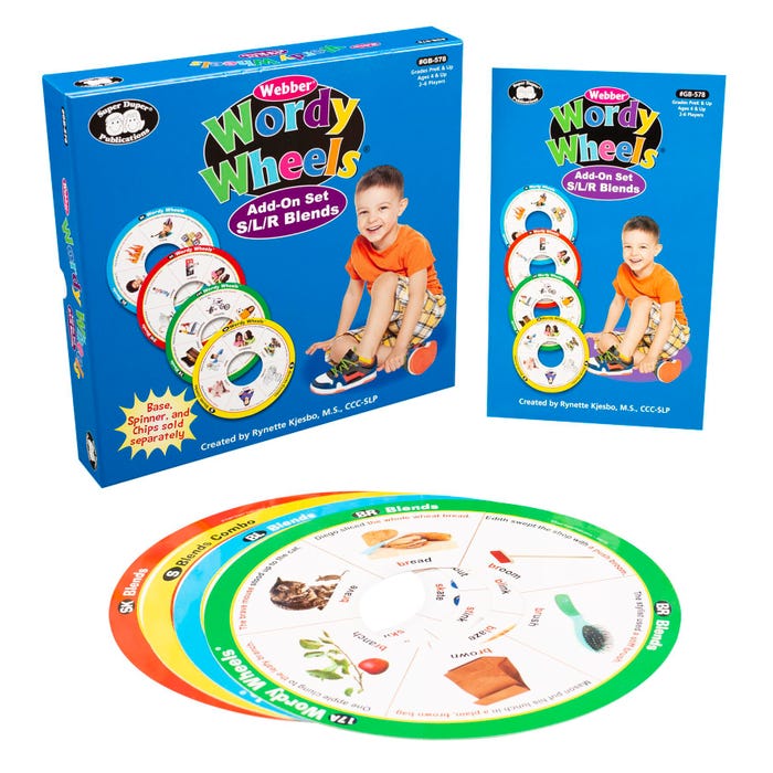 Super Duper Wordy Wheels S/L/R Blends Add-On