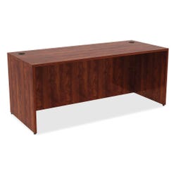 Image for Lorell Essentials Laminate Desk, 72 x 30 x 29-1/2 Inches, Cherry from School Specialty
