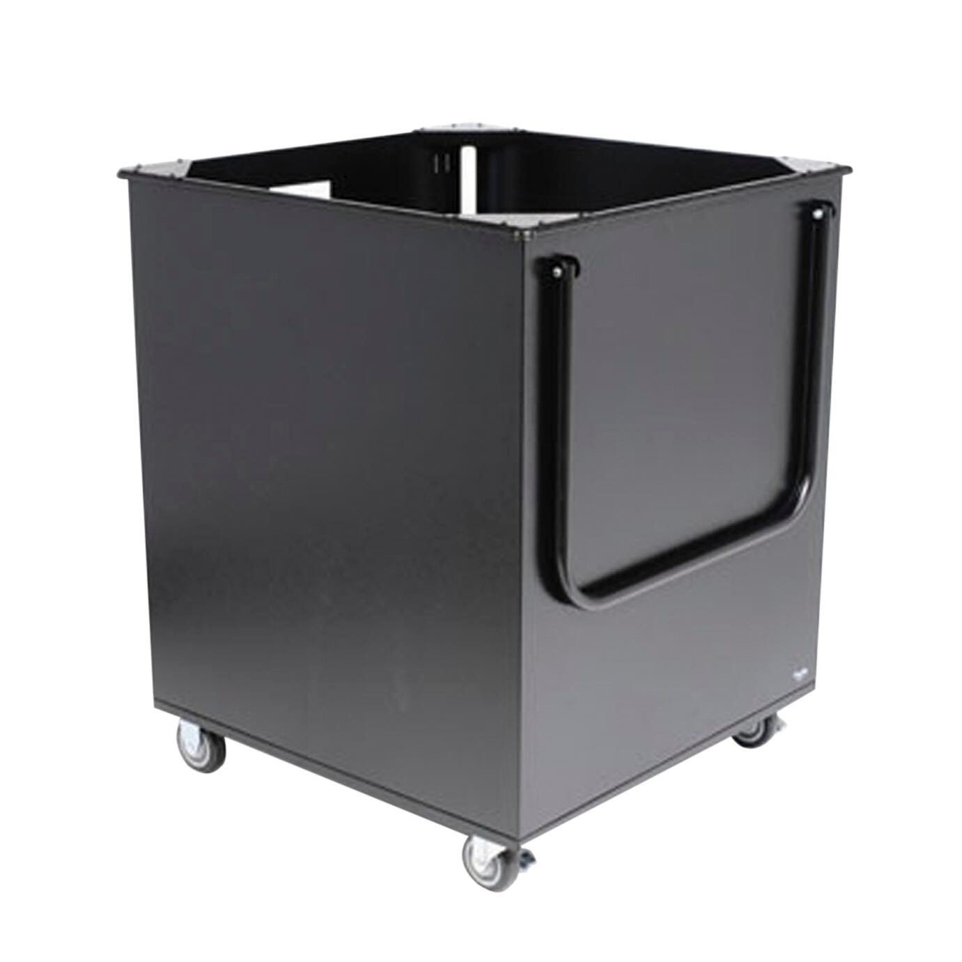 Kingsley DuraLight Book Return Cart, 25-1/2 x 28-1/2 x 31-1/2 Inches, Aluminum, 4 Wheel, Item Number 1402226