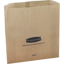Rubbermaid Commercial Wax Bags for Sanitary Napkin Receptacle, Pack of 250