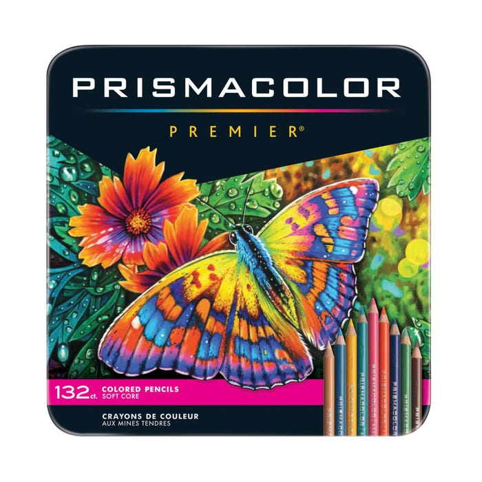 Prismacolor Premier Soft Core Colored Pencil Sets, Assorted Colors, Set of 132