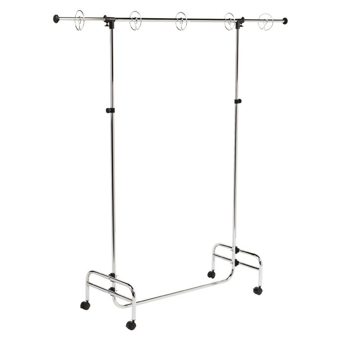Pacon Adjustable Chart Stand, 48 to 78 x 42 to 77 Inches, Chrome/Black