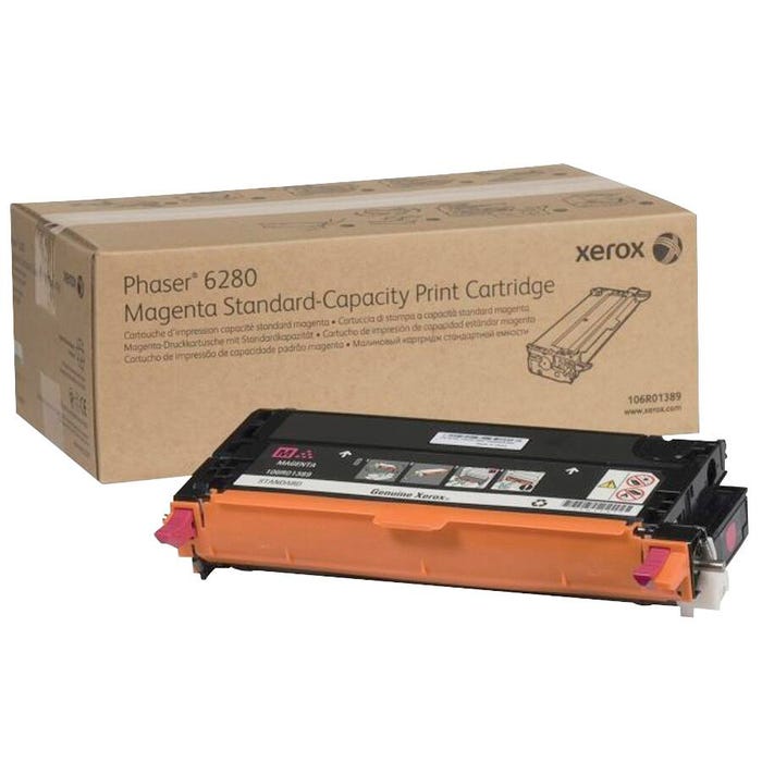 Xerox Ink Toner Cartridge, 106R01389, Magenta