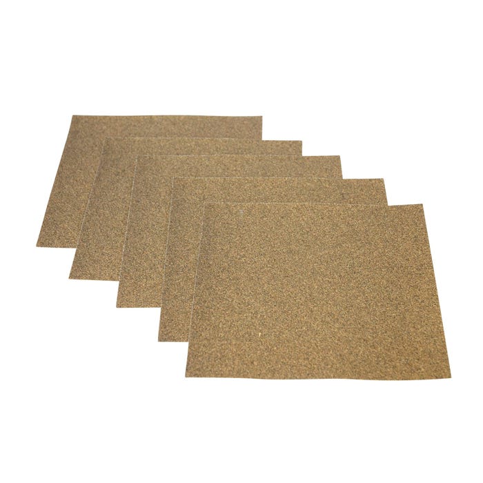 Saint-Gobain Abrasives Economy 60 Grit Course Sandpaper, 9 x 10 Inches, Pack of 50