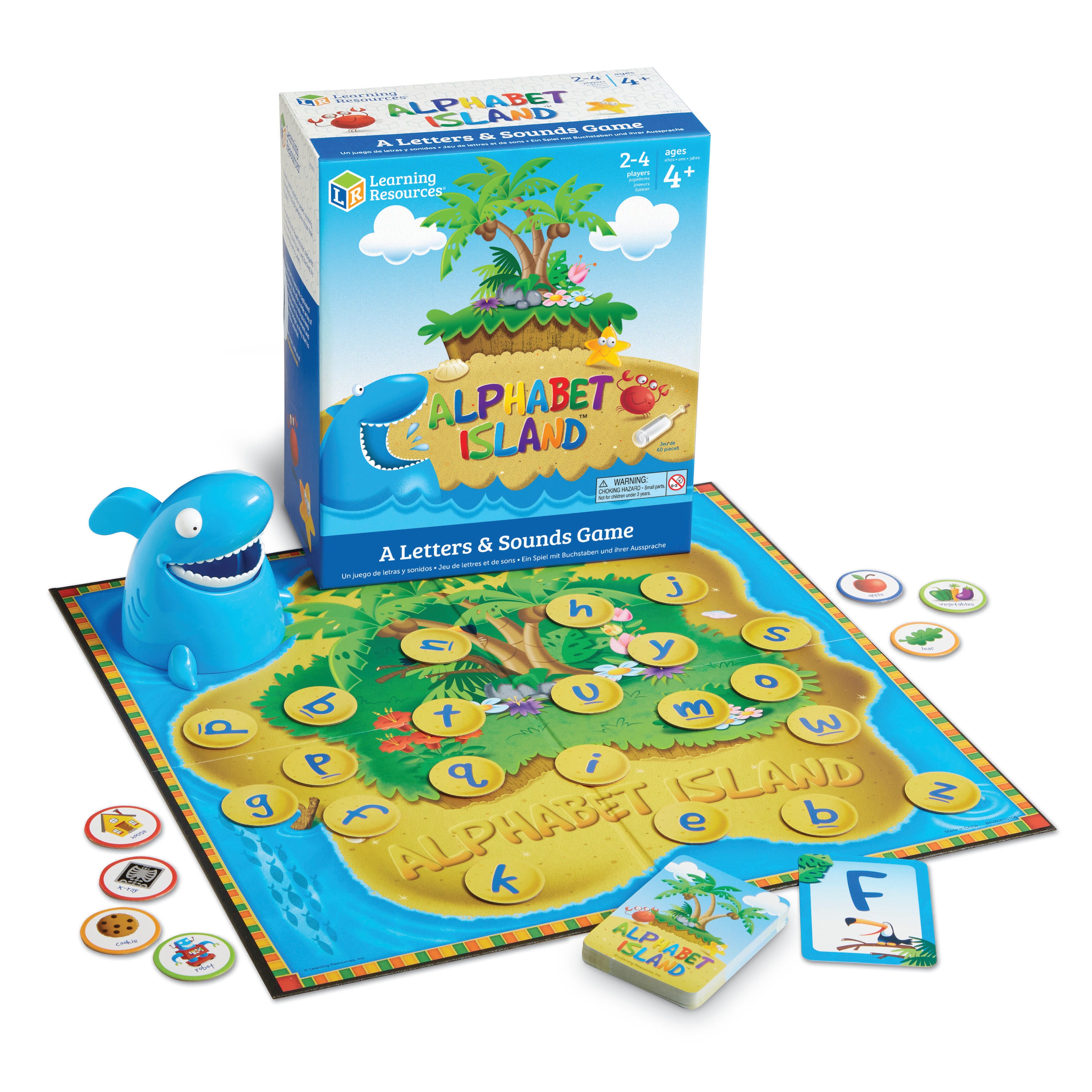 Learning Resources Alphabet Island, A Letter and Sounds Game 1533522