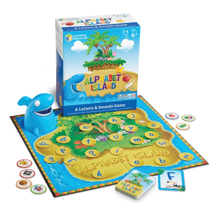 Learning Resources Alphabet Island, A Letter and Sounds Game