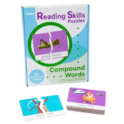 Didax Basic Skills Puzzles: Compound Words, Grades 1 to 3, Item Number 1601954