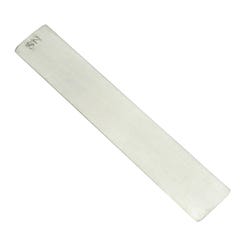 Frey Scientific Flat Electrode Strip, 5 x 3/4 x 3/64 Inches, Tin, Item Number 1296108