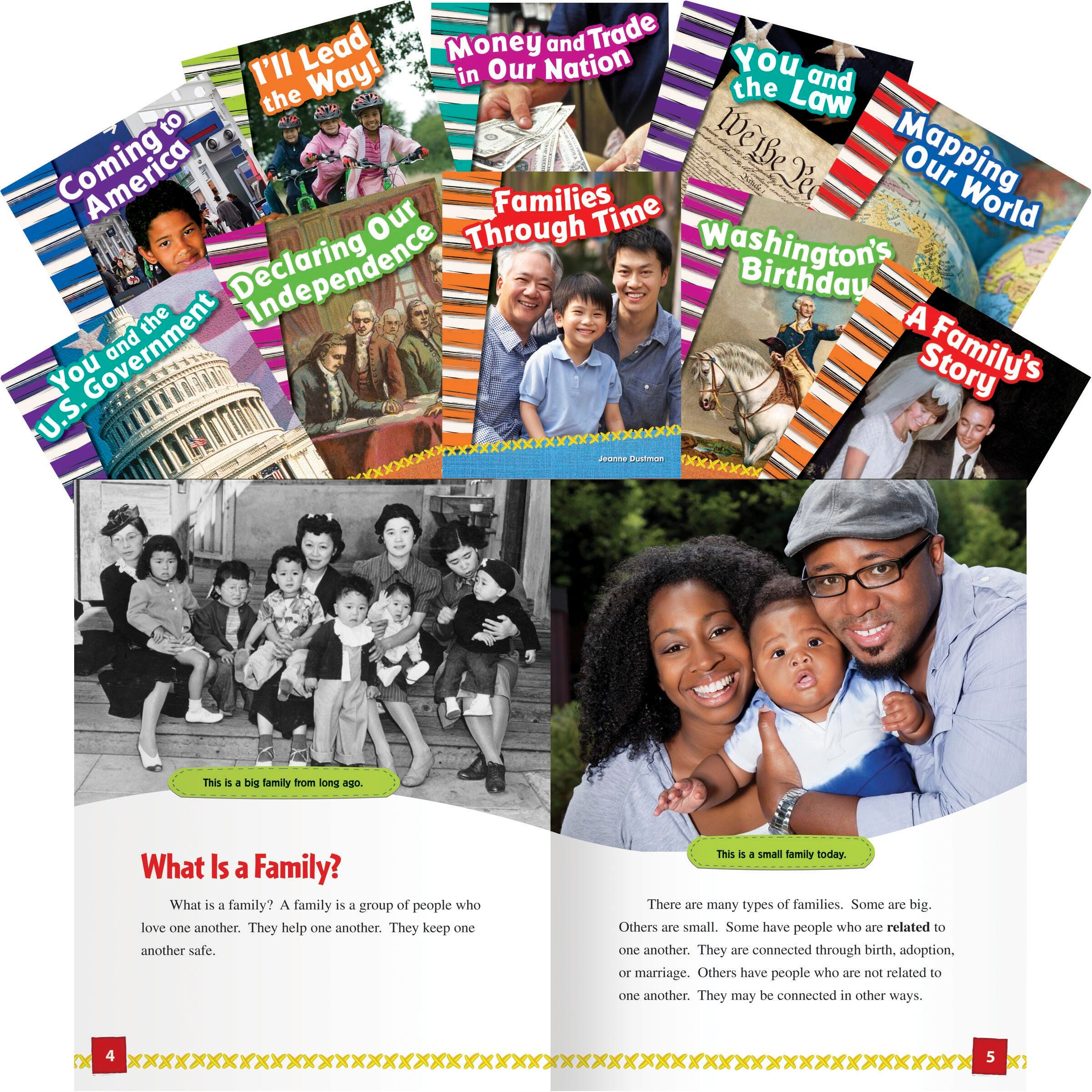 Social Studies Activities, Resources Supplies, Item Number 1514402