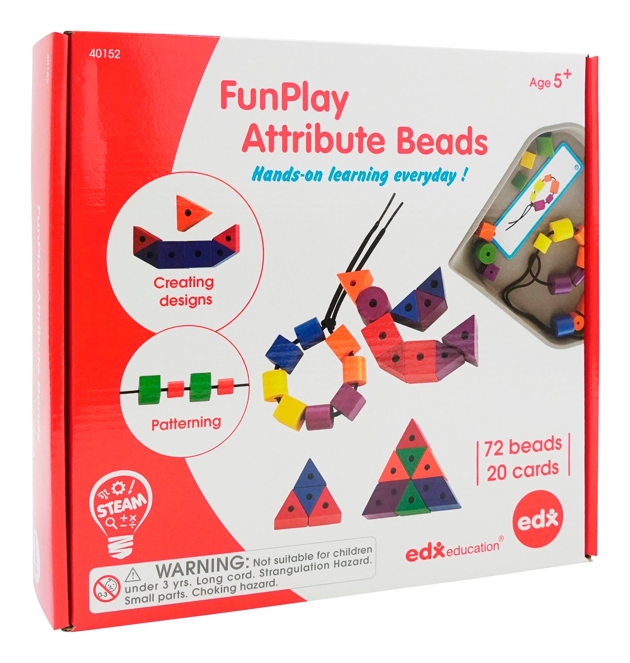 Learning Advantage FunPlay Attribute Beads, Item Number 2090514