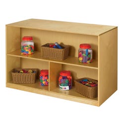 Childcraft Mobile Double-Sided Storage Unit, 47-3/4 x 22-1/4 x 30 Inches 513575