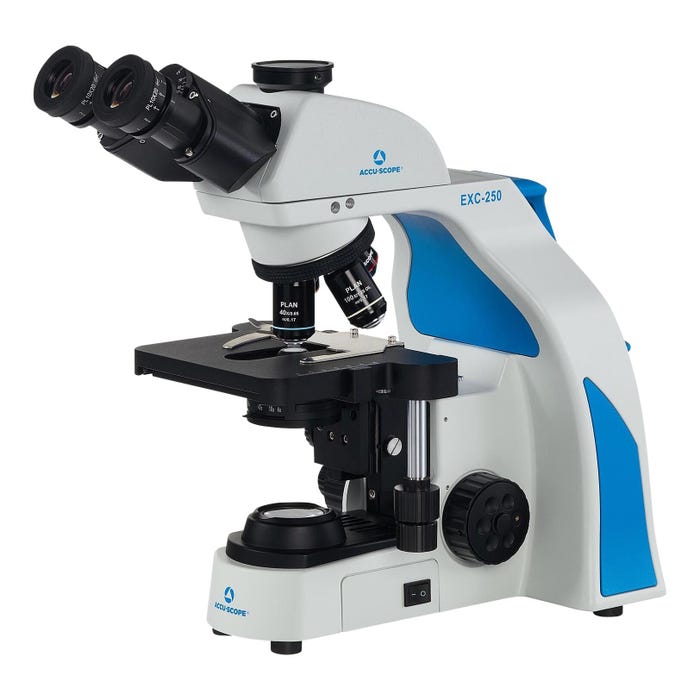 Accu-Scope EXC-250 Trinocular Compound Microscope with XY Stage and Abbe Condenser
