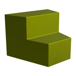 Classroom Select Soft Seating NeoFuse 2-Tier Inside Facing Wedge, 47-1/2 x 40-1/4 x 35 Inches 4000015