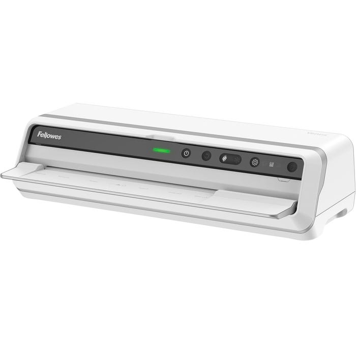 Fellowes 125 Venus Hot/Cold Pouch Laminator with 10 Pouch and Cleaning Sheet Kit, 12-1/2 Inch Throat, 10 Mil, White