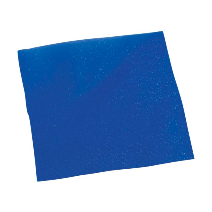 Delta Education Cloth, Satin, Blue, 4 x 4 Inches, Pack of 10
