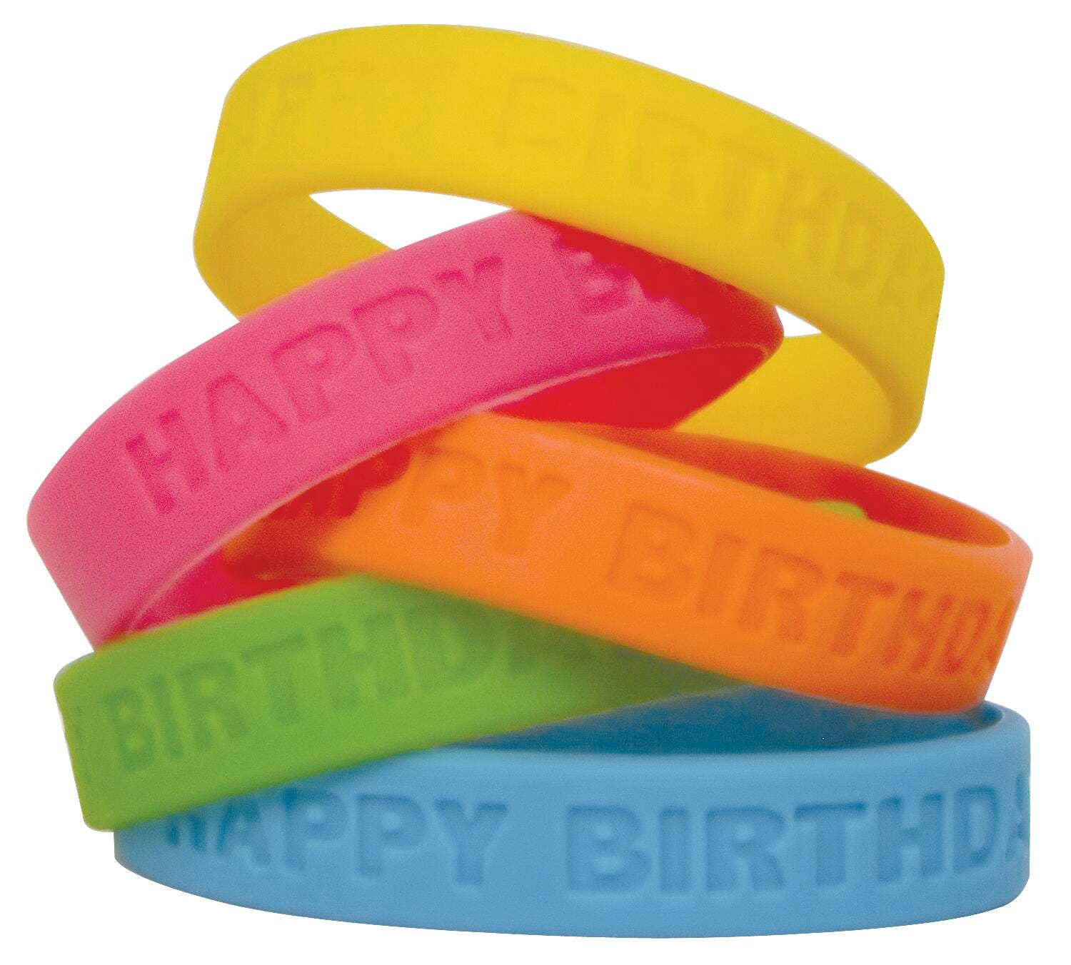 Teacher Created Resources Wristbands, Happy Birthday, Pack of 10 1593278