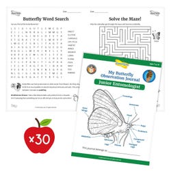 Butterfly STEM Activity Journal- Budding Entmolologist (30 Pack) 2147328