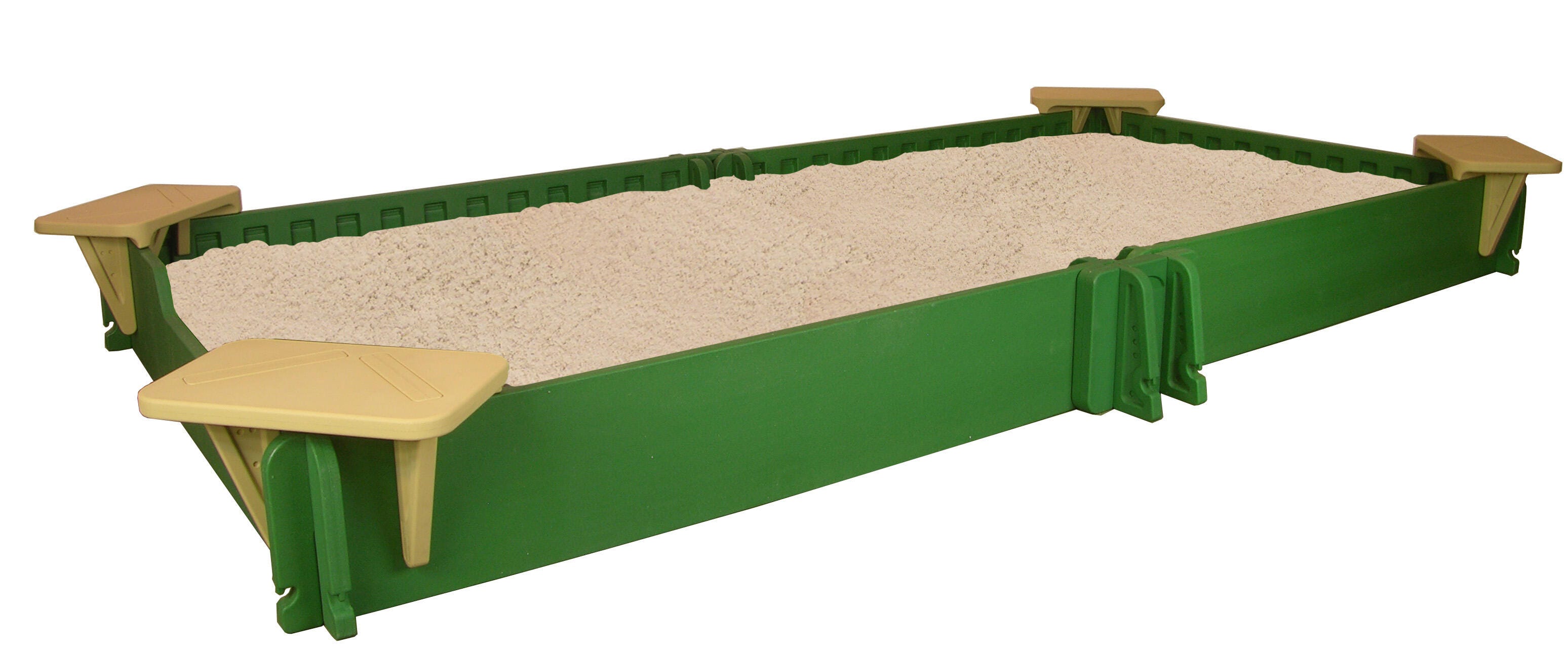 SandLock Sandbox Vinyl Sandbox Cover and Ground Barrier, 5 x 10 Feet 1390677