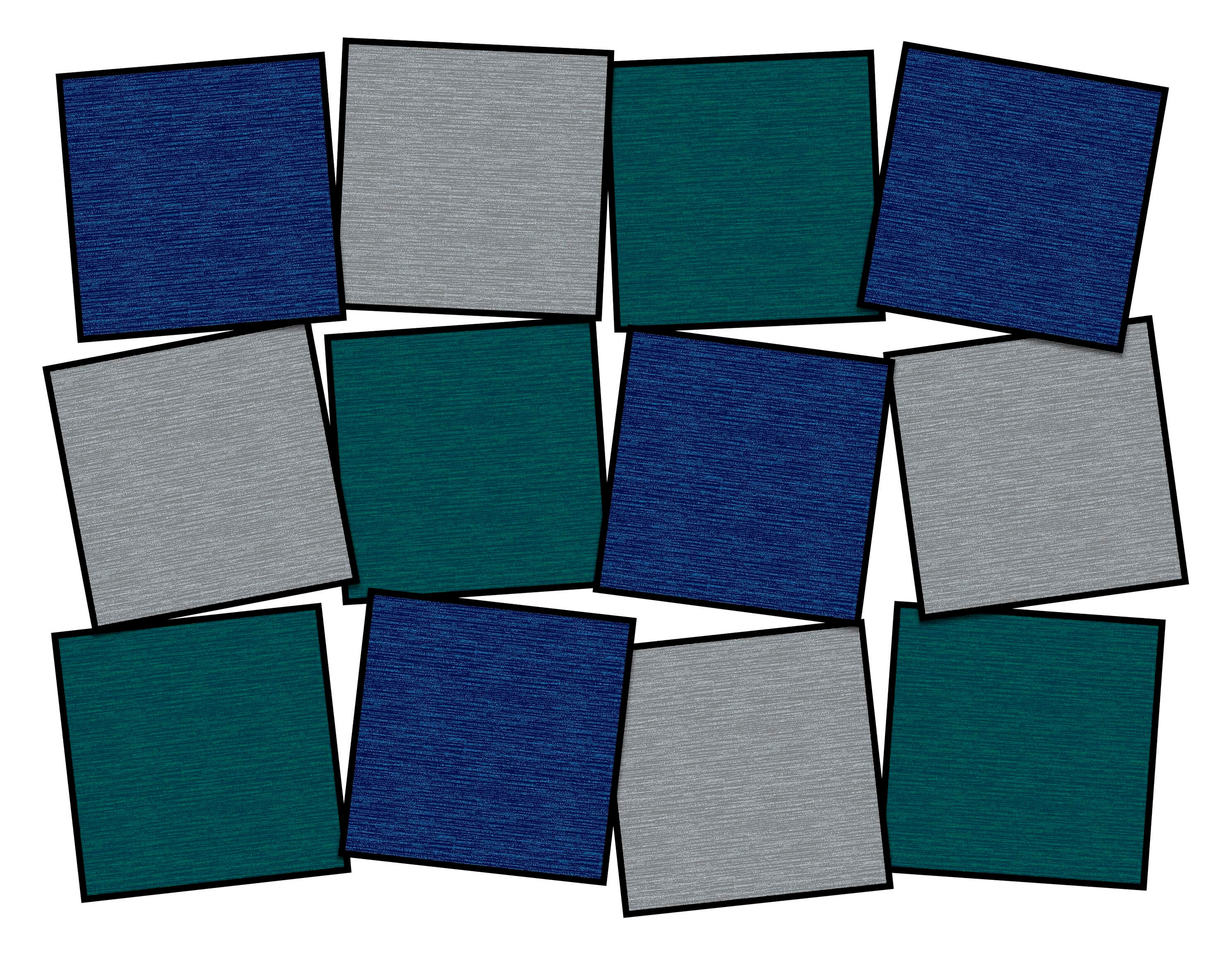 Flagship Carpets Tone on Tone, 15 x 15 Inches, Cool Tone, Item Number 2123436