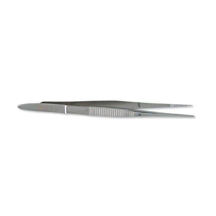 DR Instruments Medium Point Forceps with Straight Tips, Student Grade