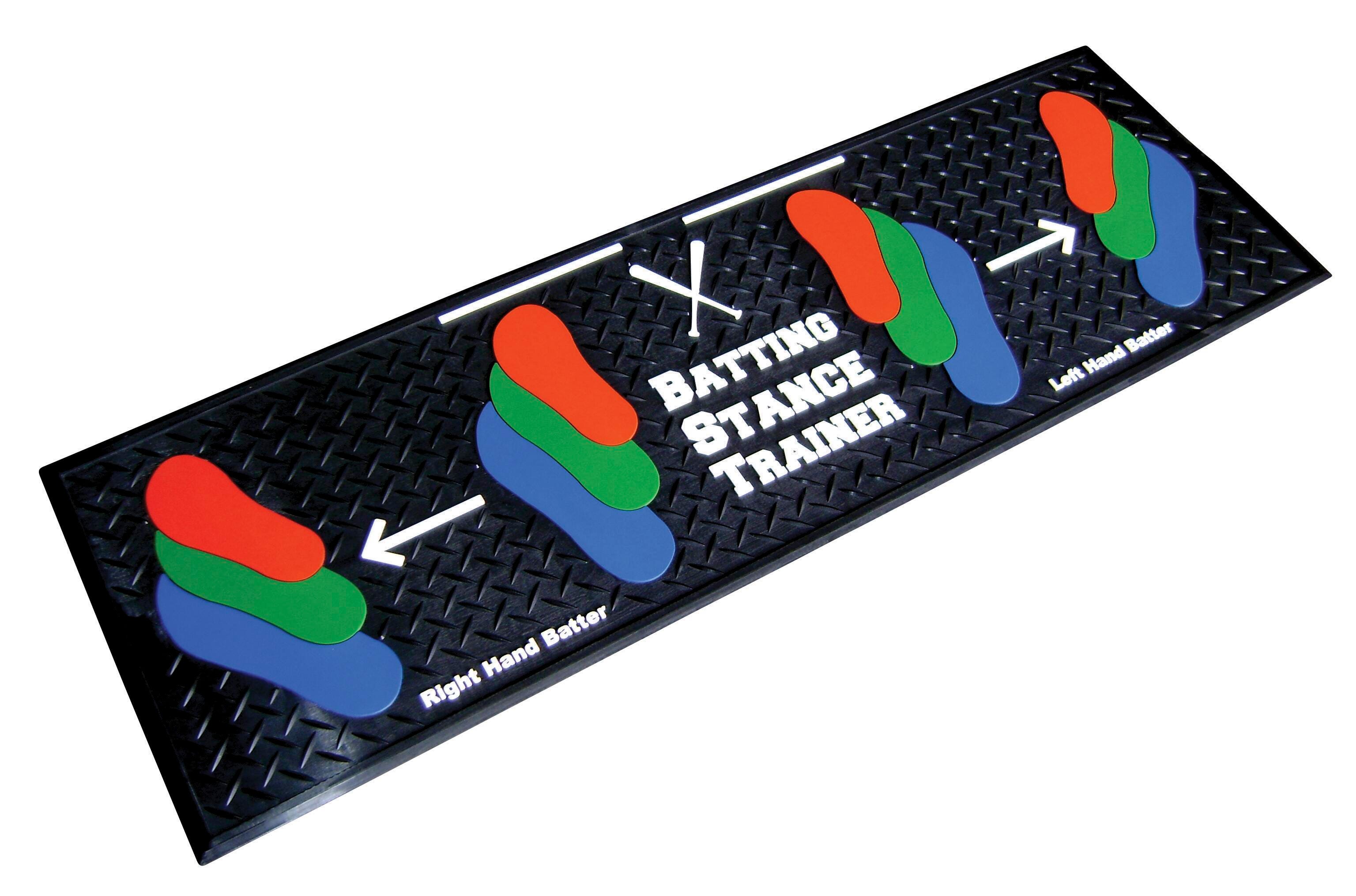 Image for Poly Enterprises Batting Stance Trainer Mat, 17-1/2 x 52-1/2 Inches, Poly Molded Vinyl from School Specialty