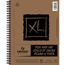 Canson XL Pen and Ink Pad, 7 x 10 Inches, 80 lb, 60 Sheets