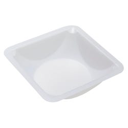 United Scientific Square Weighing Boats, Polystyrene, 3-1/2 x 3-1/2 x 1 Inches, Pack of 100