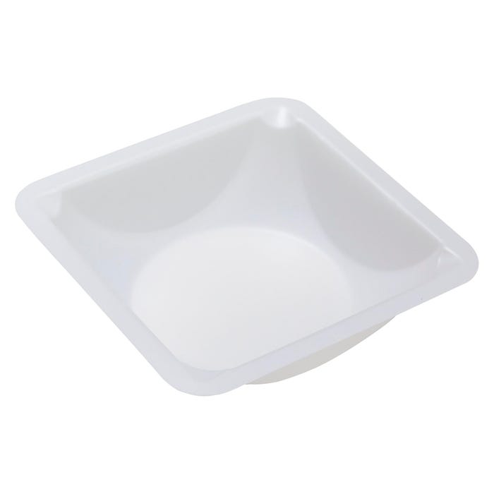 United Scientific Square Weighing Boats, Polystyrene, 3-1/2 x 3-1/2 x 1 Inches, Pack of 100