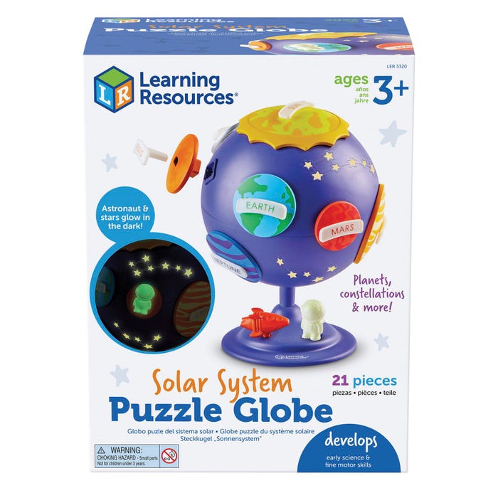 Learning Resources Solar System Puzzle Globe, Ages 5 to 10