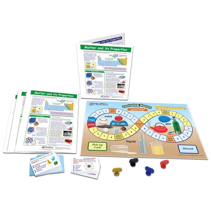 NewPath Learning Matter & Its Properties Learning Center Game, Grades 3 to 5