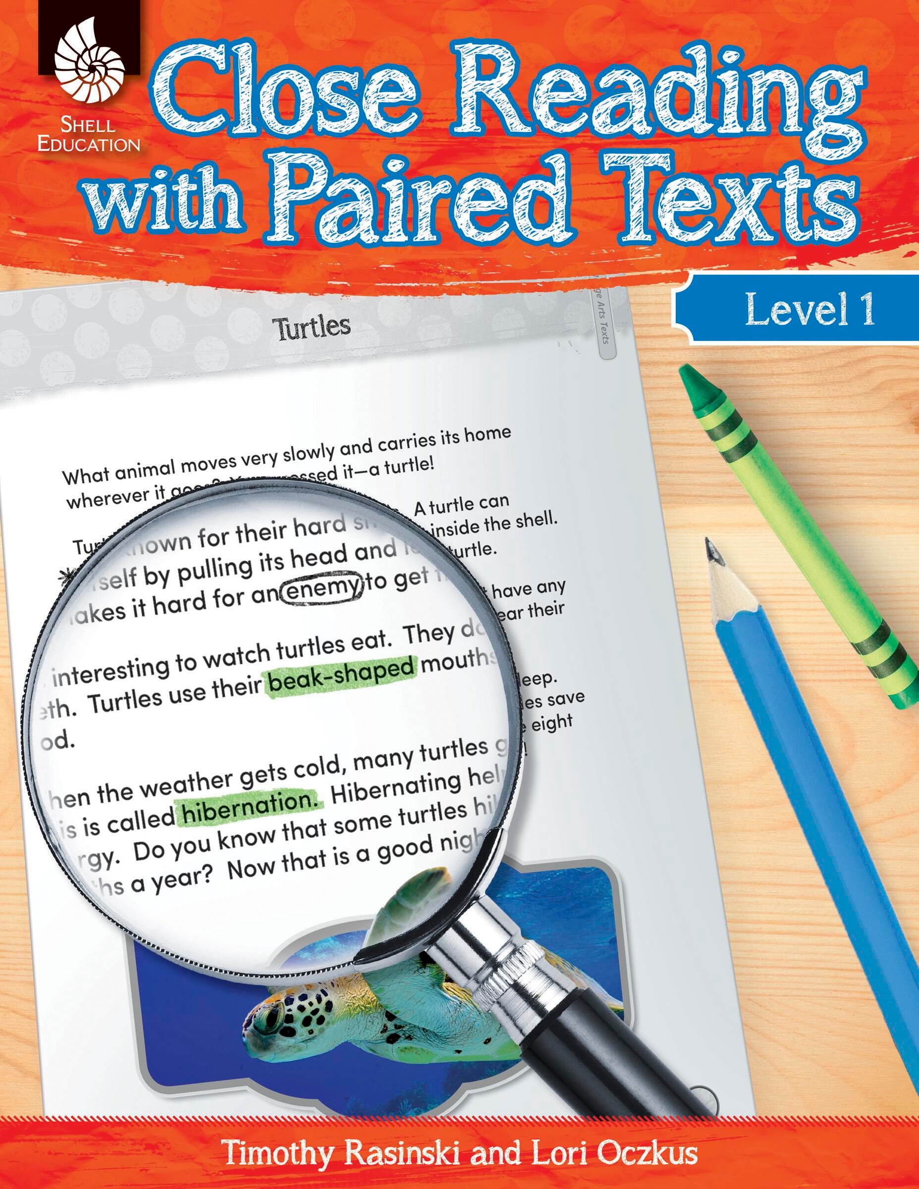 Shell Education Close Reading with Paired Texts Level 1 1518541