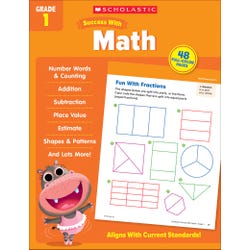 Scholastic Workbook Success With Math, Grade 1, Item Number 2098713