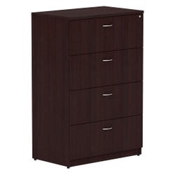 Image for Lorell Lateral File, 4 Drawer, Espresso from School Specialty