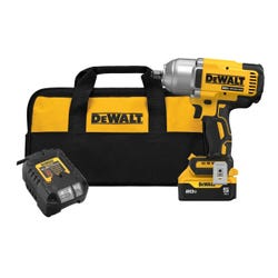 Dewalt DCF900P1 20V MAX XR 1/2-Inch High Torque Cordless Impact Wrench Kit with Hog Ring Anvil and Battery