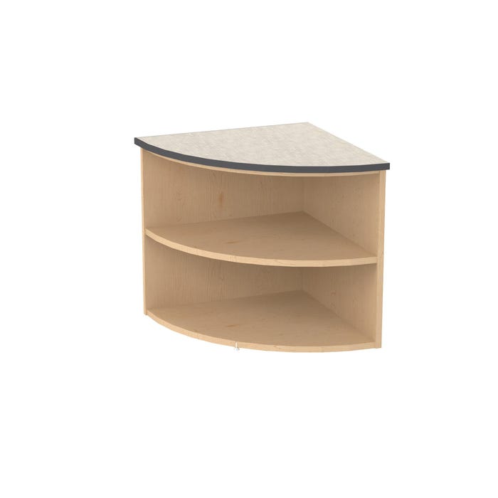 WB Manufacturing Modular Circulation Desk, Corner Unit