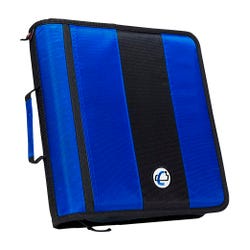 Case·it Classic O-Ring Zipper Binder, 2 Inches, Midnight Blue, Item Number 2101376