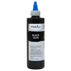 Handy Art Black Glue, 8 Ounces 1564296