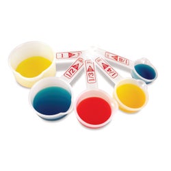 Learning Resources Measuring Cup Set, Plastic, Set of 5 1015599