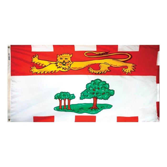 Annin Prince Edward Island Flag, Nylon, 3 x 6 ft