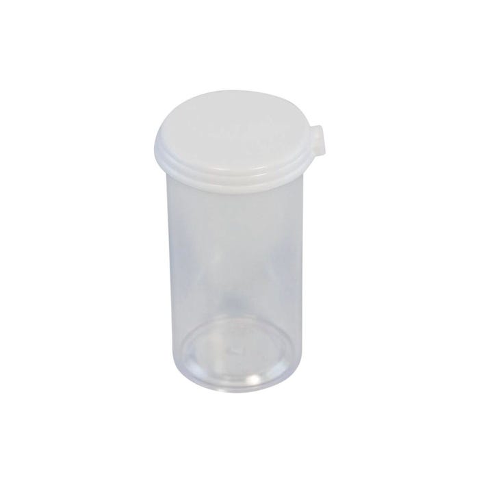 Delta Education Vial with Cap, 7 Dram, Set of 10