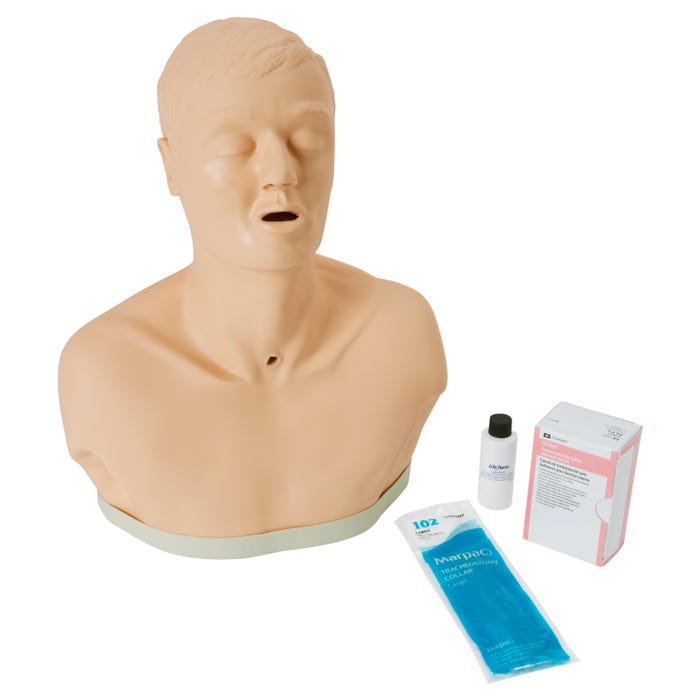 Life/form Adult Patient Education Tracheostomy Care Manikin