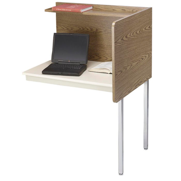 Smith Carrel Maximum Privacy Carrel Adder, 37 x 30 x 49-1/2 Inches
