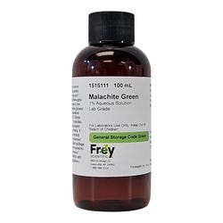 Frey Scientific Malachite, Green, Lab Grade, 100 mL