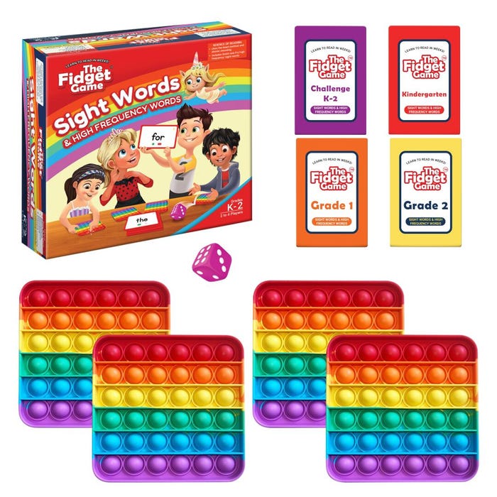 The Fidget Game Sight Words