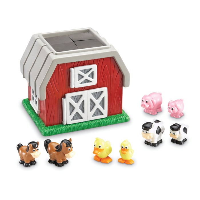Learning Resources Hide-N-Go Moo Set, 9 Pieces