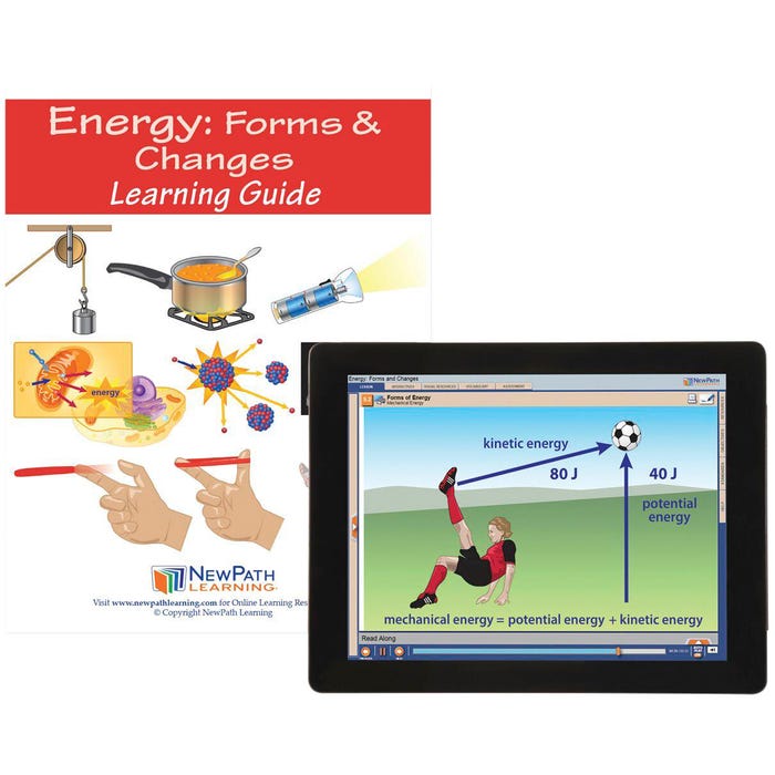 NewPath Learning Energy: Forms & Changes Student Learning Guide with Online Lesson 2087492